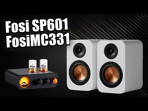 Видео: Первые колонки от Fosi SP601 !!! И ламповый цап усилитель Fosi MC331 примеры реального звучания!
