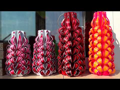 Видео: РЕЗНЫЕ СВЕЧИ  РЕЖЕМ СВЕЧУ АНАНАС ВСЕ ТОНКОСТИ