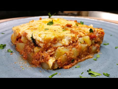 Видео: Классическая домашняя мусака — без жарки! Просто и вкусно, шаг за шагом! #вкусно #болгария