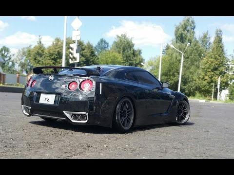 Видео: Тест-драйв Nissan GT-R, дрифт