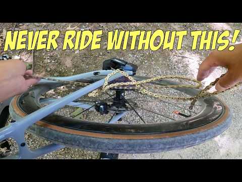 Видео: Как починить сломанную велосипедную цепь на трассе