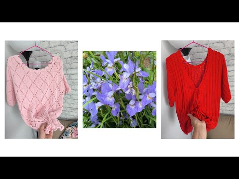 Видео: Большой вязовлог😍😍😍 Несколько готовых работ. Совместник по блузе. Новые мастер классы😍😍😍