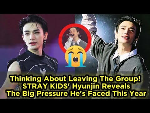 Видео: Думаю об уходе из группы! Хёнджин из Stray Kids рассказал, с каким огромным давлением он столкнул...