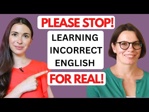 Видео: ХВАТИТ ИЗУЧАТЬ НЕПРАВИЛЬНЫЙ АНГЛИЙСКИЙ ОТ МАРИНЫ МОГИЛКО, ЧАСТЬ 1/linguamarina/МаринаМогилко/LEAR...