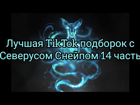 Видео: Лучшая TikTok подборка с Северусом Снейпом 14 часть