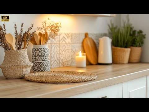 Видео: Простые и уютные идеи декора маленькой кухни в скандинавском стиле в зимней стране чудес