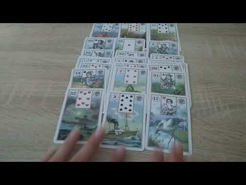 Видео: Циганський розклад Хрестовина на картах Ленорман. Част. 2)