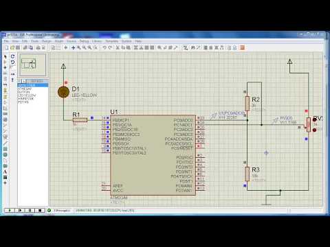 Видео: лекция 372 Atmega8 работа компаратора