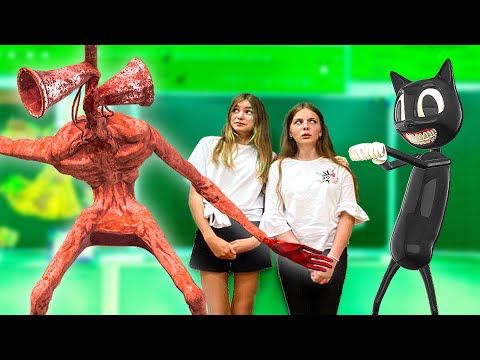 Видео: CARTOON CAT В НАШЕЙ ШКОЛЕ!! (Крутые детки) Cool Kids SCP серии