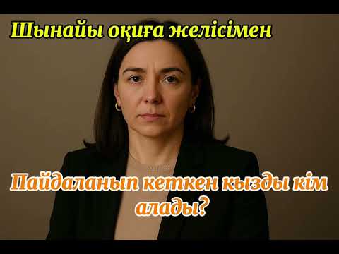 Видео: Пайдаланып тастап кеткен қыздың аянышты оқиғасы. Өте әсерлі әңгіме.