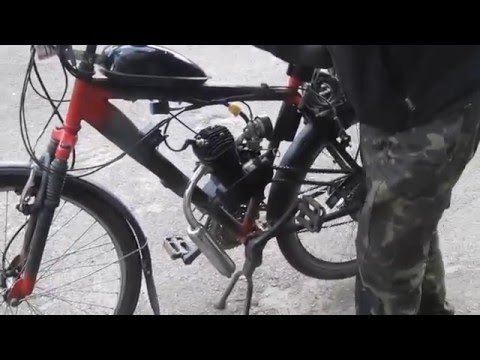 Видео: Веломотор F80 доработки