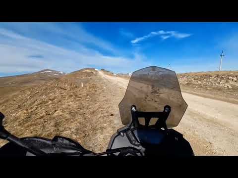 Видео: на Voge 300 Rally в Северное Приэльбрусье 2 часть