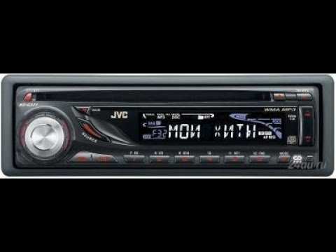 Видео: CD/MP3 Ресивер JVC KD-G227