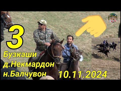 Видео: Бузкаши дар д.Некмардон н. Балчувон кисми 3.  10.11.2024