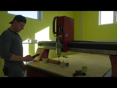 Видео: DeskProto , PowerMill. Четвертая ось (4 ось) 4 axis cnc