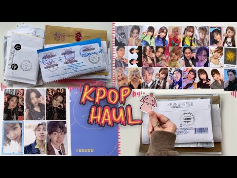 Видео: kpop haul ✿ начинаю коллекцию g-idle и ive~ август 2023
