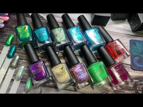 Видео: Новинки от Scale lacquer, обычные лаки