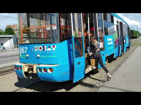 Видео: на трамвае 13 через центр Новосибирска