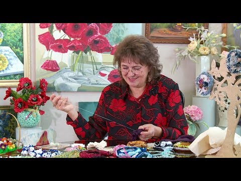 Видео: "Игры узоров" - делаем брошь в стиле бохо (Бийское телевидение)