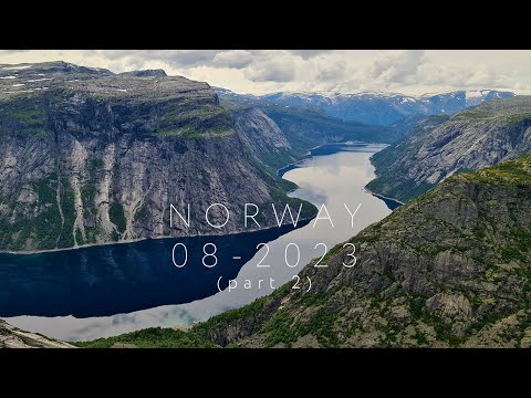 Видео: Норвегия август 2023, часть 2, Noorwegen augustus 2023 part 2