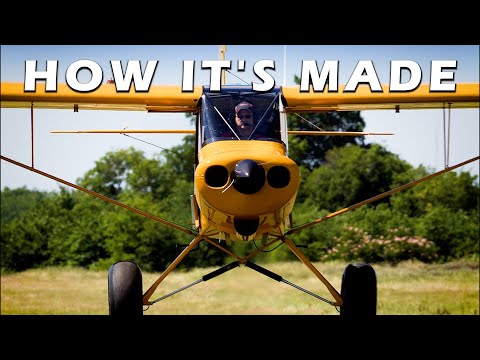 Видео: Экскурсия по заводу – самолет American Legend Cub STOL