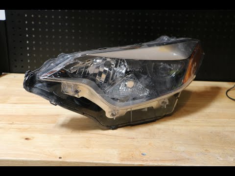 Видео: Проверка и разборка светодиодных фар Toyota Corolla 2014-2016 годов