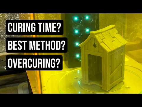 Видео: Как я отверждаю 3D-печатные модели из смолы: пошаговое руководство