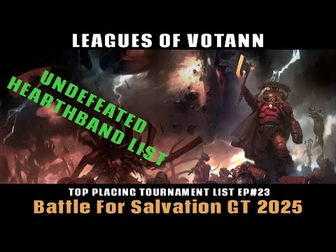 Видео: UNDEFEATED HEARTHBAND Лиги Вотанна — Анализ списка участников, эпизод 23