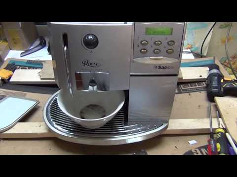 Видео: Кофемашина Saeco Royal Digital plus