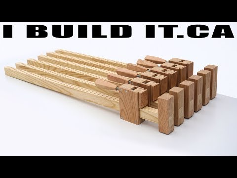 Видео: Как сделать красивые деревянные зажимы для столярных работ