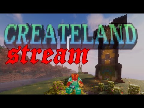 Видео: Продолжаем играть на сервере CreateLand