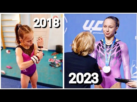 Видео: Яна Маткина 2018 vs 2023: от гимнастки-перворазрядницы до мастера спорта