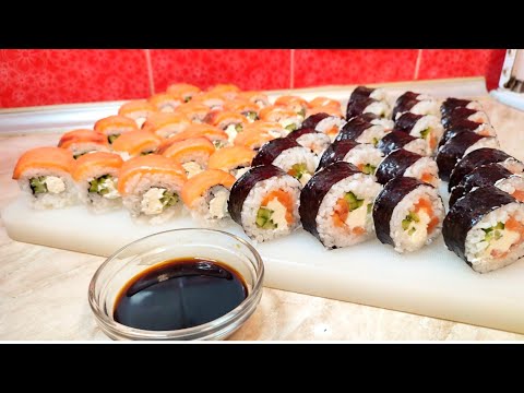 Видео: SUSHI + SOUS TAYYORLASH OSON VA TEZ XAMYONBOB Usulda / РОЛЛЫ  ДЁШЕВО И ПРОСТО