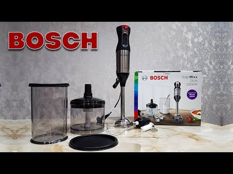 Видео: Распаковка и тест Блендера BOSCH MS64M6170 1000Вт