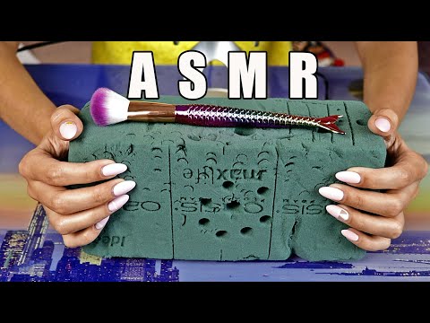 Видео: ASMR FLORAL FOAM | АСМР флористическая губка ДЛЯ ВАШИХ УШЕК | NO Talking