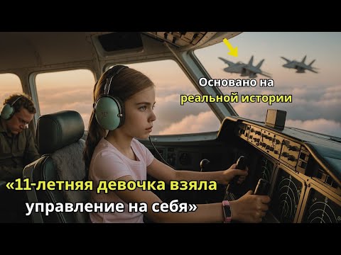Видео: «Самолёт замолчал на высоте 30 000 футов — пока 11-летняя девочка не села в кресло пилота»