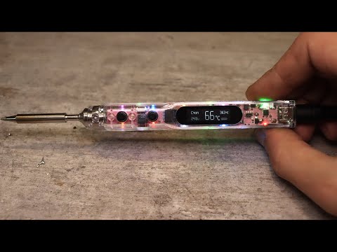 Видео: "Новогодний" паяльник SEQURE Sl012 Pro