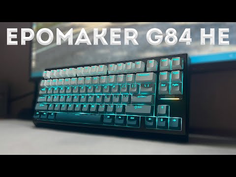 Видео: EPOMAKER G84 HE - САМАЯ ЛУЧШАЯ КЛАВИАТУРА? | ОБЗОР #epomaker #epomakerg84he