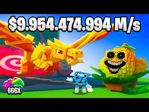 Видео: 😱АДМИН ДАЛ МНЕ 99Х УДАЧУ и Я ПОЛУЧИЛ НОВОГО DRAGON CANNELLONI в Plants vs Brainrots ROBLOX