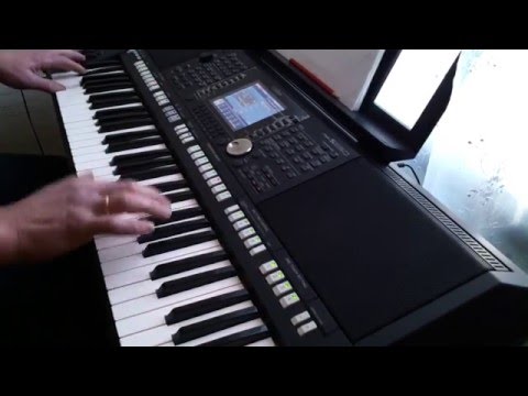Видео: Чудная долина on Yamaha PSR S950