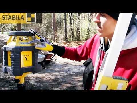 Видео: Обзор ротационного лазерного нивелира Stabila lar 250 Как выровнять поверхность