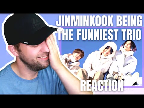 Видео: JinMinKook (BTS) — самое смешное трио РЕАКЦИЯ