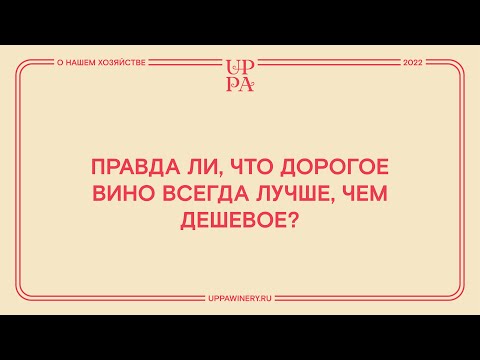 Видео: Правда ли, что дорогое вино всегда лучше, чем дешевое?