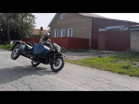 Видео: Эндуро на Урале с коляской. ИМЗ 8.103.10