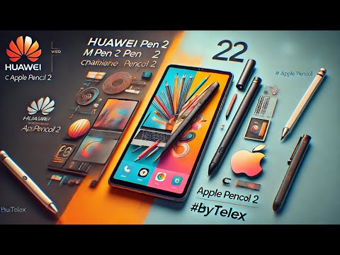 Видео: Сравним стилус андроид , Huawei M pen 2 сравнение с Apple Pencil 2 #Bytelex