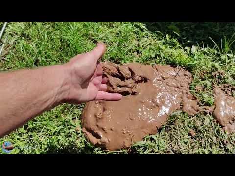 Видео: Абиссинская скважина сланцы, вода до плиты.