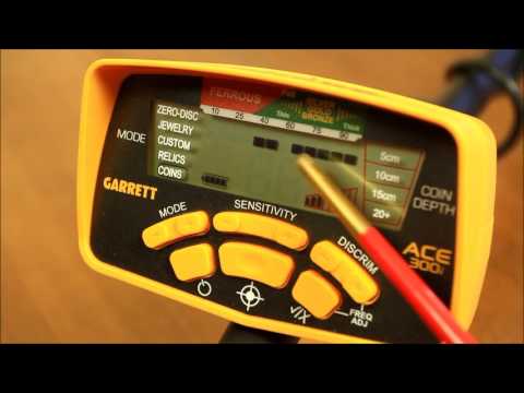 Видео: Garrett ACE 300i - Функционал и настройки