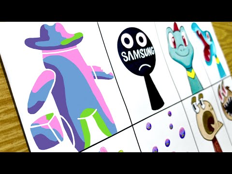 Видео: Рисунок Incredibox Sprunki OC: Normal VS Horror / NEW My Sprunki OC Phase