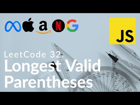 Видео: Решаем задачу Longest Valid Parentheses | Leetcode 32 | Собеседование в FAANG