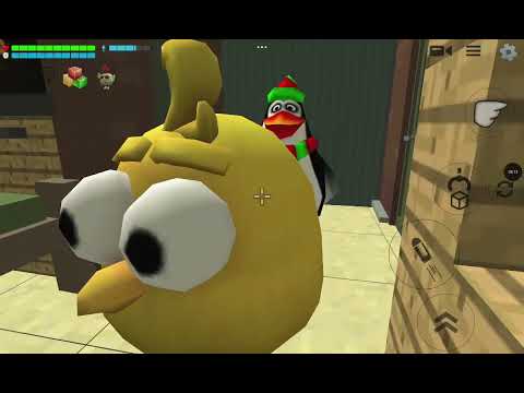 Видео: Деревня в chicken gun 4 часть () у нас теперь есть окна